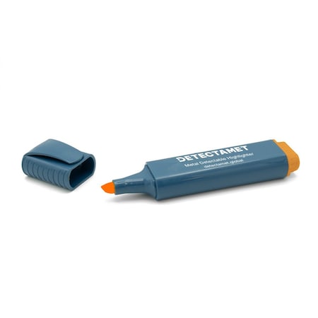 Metal Detectable Highlighter, Orange Ink, Chisel Tip, PK5 MPN:150-A06-P08-A08