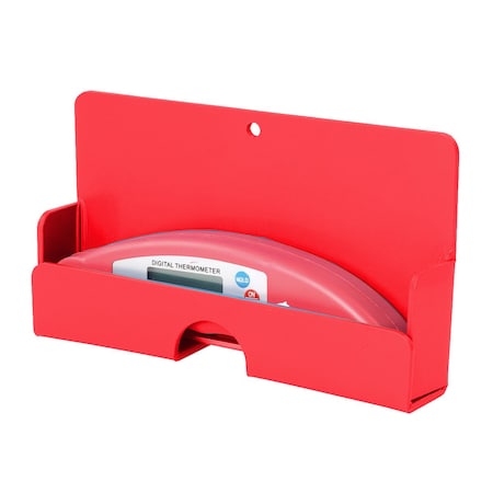 Metal Detectable Thermometer Probe Holder Red MPN:110H-O34-P03