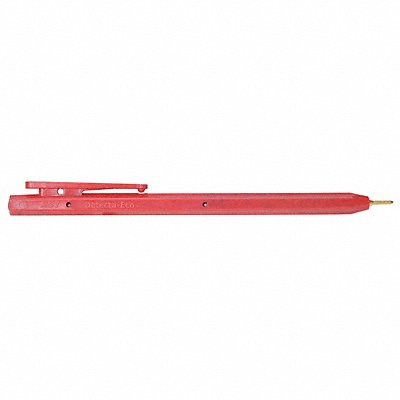 Metal Detectable Stick Pen Red PK50 MPN:CPENRDRD