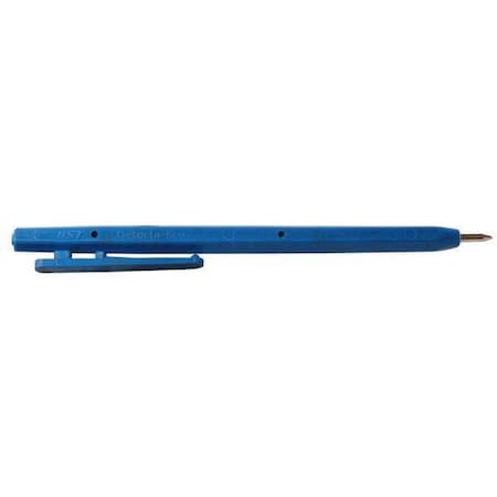 Metal Detectable Stick Pen, Blue, PK50 MPN:CPENBL