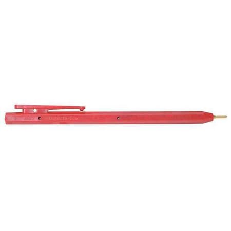 Pen, Red, Non-Erasable, Ballpoint, PK50 MPN:CPENRDRD