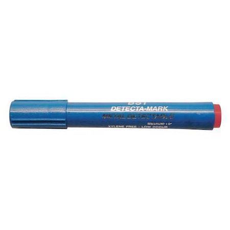 Metal Detectable Dry Erase Marker, Red Color Family, 10 PK MPN:DEPENRD
