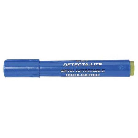 Metal Detectable Highlighter, Yellow Color Family, 10 PK MPN:HLPENYL