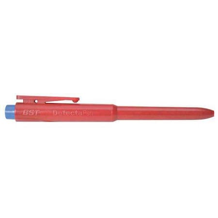 Metal Detectable Retractable Pen, Blue, PK25 MPN:RJPENRDBL