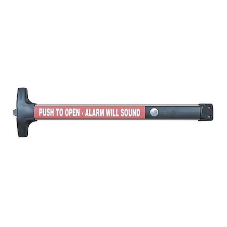 Rim Exit Device with Alarm, 48 in. W MPN:V40 EB-W CD 628 99 48