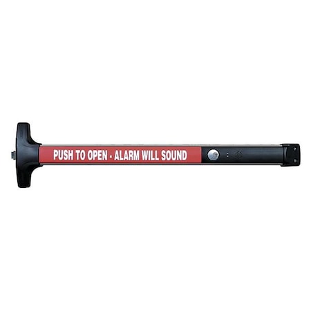 Rim Exit Device, V40, Heavy-Duty, 9V MPN:V40 EB-W CD 628 99 48 W-CYL