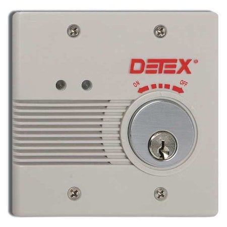 Battery Exit Alarm Flush Mount. MPN:EAX-2500F GRAY