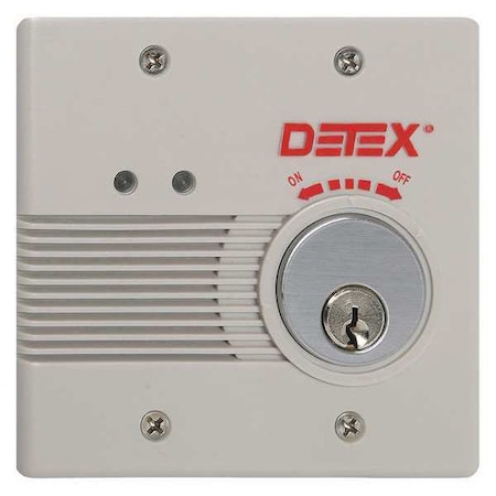 Exit Door Alarm, 12/24VDC, Horn, 100dB MPN:EAX-2500S GRAY W-CYL