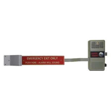Exit Door Alarm, Cylinder Mortise MPN:ECL-600 GRAY