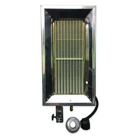 Portable Gas Tank-Top Heater, LP, Standing Pilot, 10 1/6 in Wx 4 1/2 in L MPN:P-32T