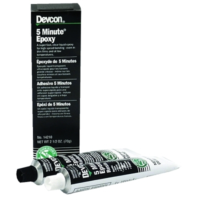 2 Tubes 2.5OZ 5-Minuteepoxy Liqui MPN:14210