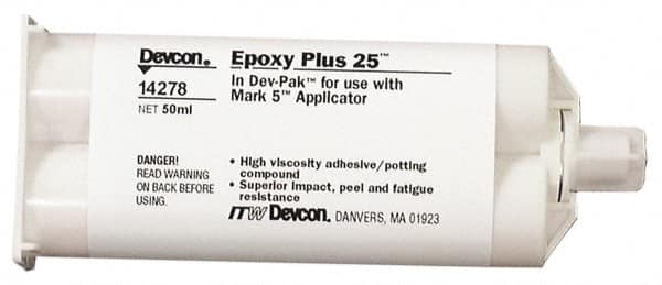 Two-Part Epoxy: 50 mL, Cartridge Adhesive MPN:14278