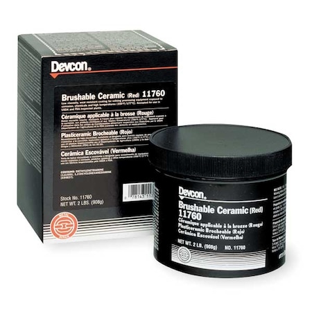 Epoxy, 2 lb Container Size, Can, Red MPN:11760