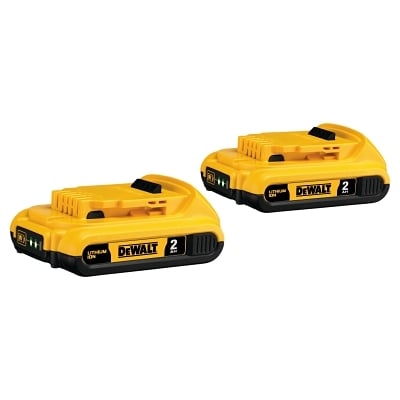 20V Max 2.0AH Li-Ion Battery 2 Pack MPN:DCB203-2