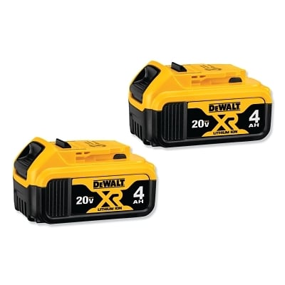 20V Max 4.0 Ah Li-Ion Battery 2-Pk MPN:DCB204-2