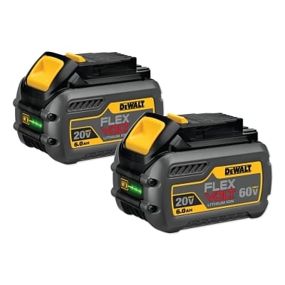 20/60V Max Flexvolt 6.0AH 2-Pack K MPN:DCB606-2