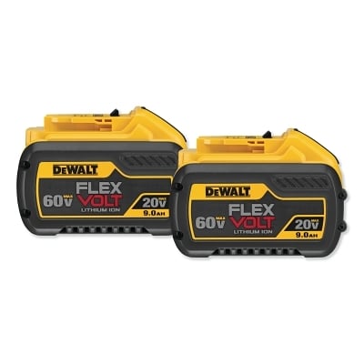 20/60V Max Flexvolt Li-Ion Dual Pk MPN:DCB609-2