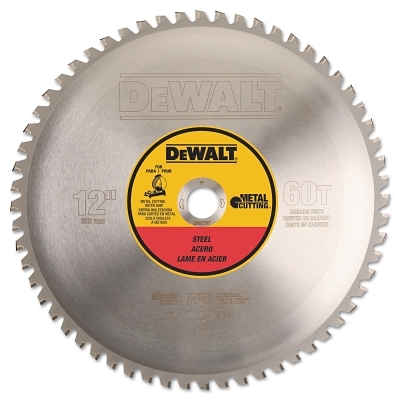 12IN 60T H.GA Ferr Mtl Cut 1IN Arbor MPN:DWA7737