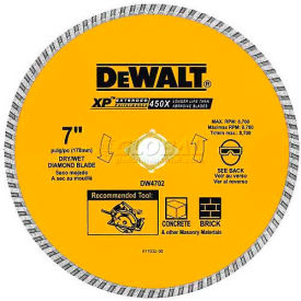 DeWalt® Extended Performance™ Turbo Diamond Blade DW4702 7