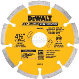 DeWalt® Extended Performance™ Tuck Pointing Blade DW4740S 4-1/2