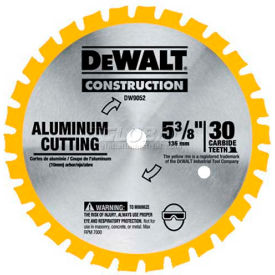 DeWalt® Carbide Saw Blade (Aluminum/Nonferrous Metals) 10mm Arbor 5-3/8