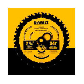 DeWalt® Circular Saw Blade ToughTrack™ Tooth 7-1/4