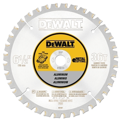 6-1/2IN 36T Alum Metal Cutt 5/8IN Arbor MPN:DW9152