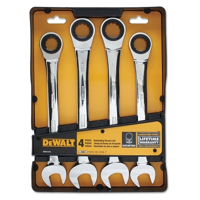 Jumbo Ratcheting Combo Wrench Set-Sae MPN:DWMT74193