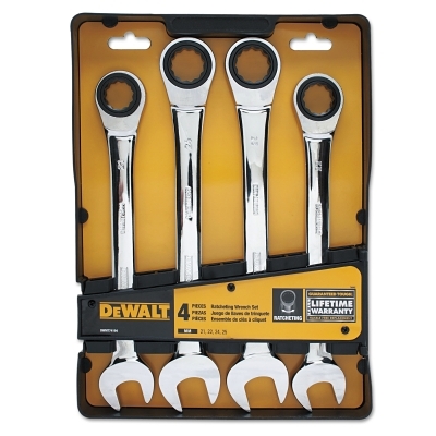 Jumbo Ratcheting Combo Wrench Set-Mm MPN:DWMT74194