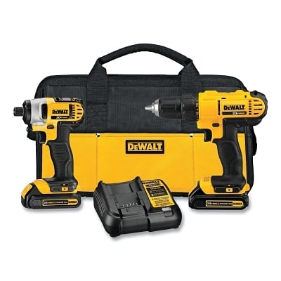 20V Max Li-Ion Compact 2-Tool Combo Kit MPN:DCK240C2