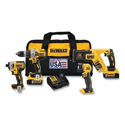 20V Max Xr Li-Ion 4-Toolcombo Kit MPN:DCK494P2