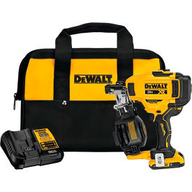 DeWalt® 20V MAX 15° Cordless Coil Roofing Nailer Kit DCN45RND1