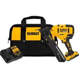 DeWalt® 20V MAX XR Angled Cordless Finish Nailer Kit 15 Gauge Li-Ion DCN650D1