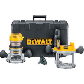DeWalt® 1-3/4 HP Fixed Base / Plunge Router Combo Kit DW616PK 11.0 Amps 24500 RPM DW616PK