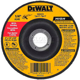 DeWalt® DW4719 Metal Grinding Wheel Type 27 7