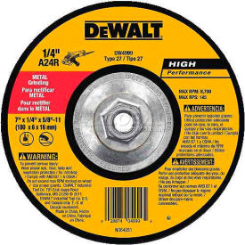 DeWalt® DW4999 Metal Grinding Wheel Type 27 7