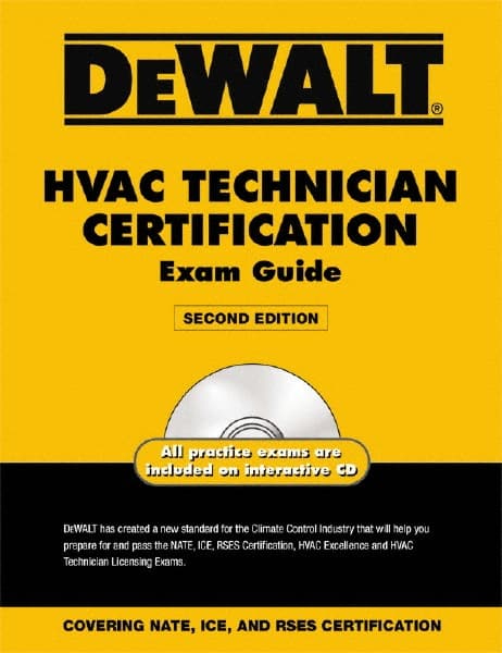 HVAC Technician Certification Exam Guide with CD-ROM: 2nd Edition MPN:9780979740305