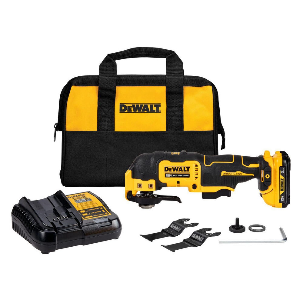 Rotary & Multi-Tools, Product Type: Oscillating Tool Kit, Batteries Included: Yes, Oscillation Per Minute: 18000, Battery Chemistry: Lithium-ion MPN:DCS353G1