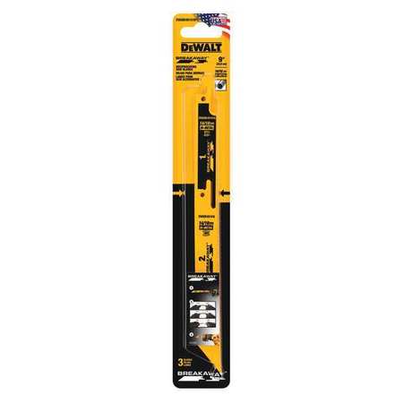 Reciprocating Saw Blade: 9
