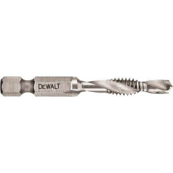 Combination Drill Tap: 1/4-20, 2B, 3 Flutes, High Speed Steel MPN:DWADTQTR1420