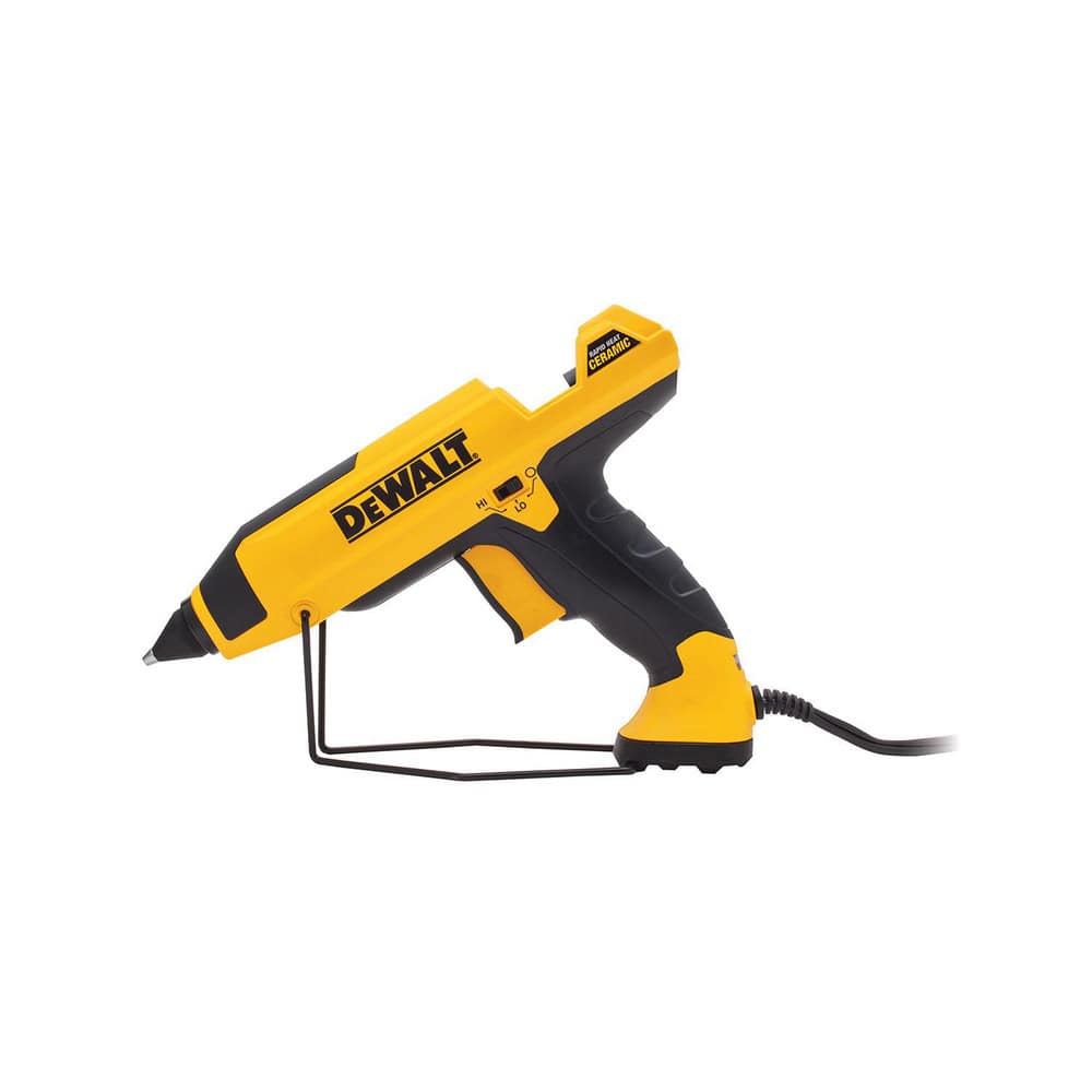 Caulk Guns & Adhesive Applicators, Frame Type: Post Mount , Glue Stick Size: 0.045 in , Cord Length (Feet): 6 , Color: Black, Yellow , Voltage: 120.00  MPN:DWHT75098