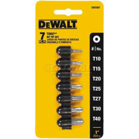 DeWalt® Security Torx® Set DW2067SCR 7 Pieces DW2067SCR