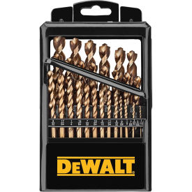 DeWalt® DWA1269 Cobalt Pilot Point® Drill Bit Set up to 1/2