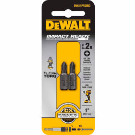 DeWalt® Impact Ready® Drywall Bit DWA1PR2IR2 #2 Phillips Reduced Diameter 1