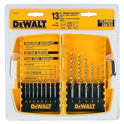 13-Pc Titanium Drill MPN:DW1363