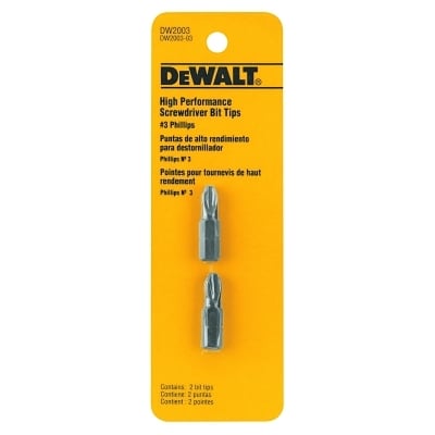 #3 Phillips Insert Bit MPN:DW2003