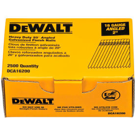 DeWalt® 20° Angled Finish Nails DCA16200 16 Gauge 2