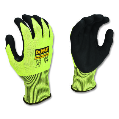 Hi-Vis HPpe Fiberglass Cut Glove - L MPN:DPG855L