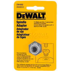 DeWalt® Spindle Adapter DW4900 M10 x 1.25 To 5/8