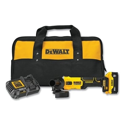 20V Bl 4.5 In Angle Grinder - 5AH Kit MPN:DCG407P1